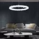 ELDLUX ELDAMARILL crystal glass pendant light D400 104W CCT