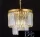 ELDLUX ELDICICLE crystal glass chandelier E14×3 D300x334mm gold