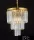 ELDLUX ELDICICLE crystal glass chandelier E14×7 D400x440mm gold