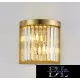 ELDLUX ELDICICLE crystal glass wall lamp E14×2 D250X250mm gold