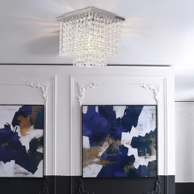 ELDLUX ELDALIZ crystal glass ceiling lamp L200 E14