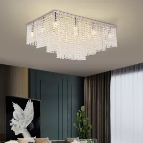 ELDLUX ELDALIZ crystal glass ceiling lamp L600 E14×16
