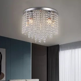 ELDLUX ELDILEN crystal glass ceiling lamp Ø370 E14×5