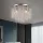 ELDLUX ELDILEN crystal glass ceiling lamp Ø370 E14×5