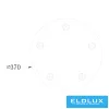 ELDLUX ELDILEN crystal glass ceiling lamp Ø370 E14×5