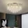ELDLUX ELDILEN crystal glass ceiling lamp Ø600 E14×12