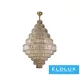 ELDLUX Crystal glass chandelier E14×27 D750x1172x734mm Rosegold