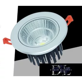   UNIVERSO LED recessed lamp 20w 1800lm 3000K 24° IP20 aluminum 140x78mm/120mm