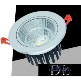   UNIVERSO LED recessed lamp 20w 1800lm 6500K 24° IP20 aluminum 140x78mm/120mm