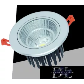   UNIVERSO LED recessed lamp 20w 1800lm 4000K 24° IP20 aluminum 140x78mm/120mm