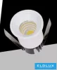 UNIVERSO Mini spot light fixture 3w 6500k 300lm 30° IP20 White D35x47mm Cutout: D28mm