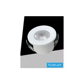   UNIVERSO Mini spotlight 1w blue 80lm 30° IP20 White D31x22mm cutout:D25mm