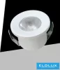 UNIVERSO Mini spot light fixture 1w red 80lm 30° IP20 White D31x22mm cutout:D25mm