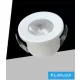 UNIVERSO Mini spot light fixture 1w red 80lm 30° IP20 White D31x22mm cutout:D25mm