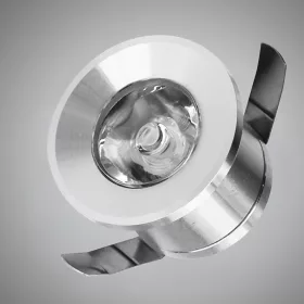   UNIVERSO mini spot light fixture 1w blue 100lm 30° IP20 ∅31×22mm silver