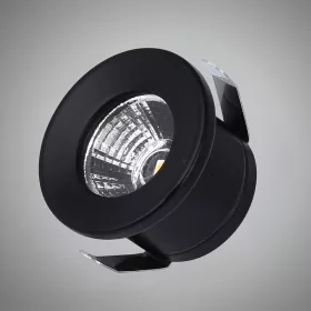   UNIVERSO mini spot light fixture 1w 6500k 90lm 30° IP20 ∅31×22mm black