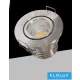 UNIVERSO Mini spot light fixture 3w 3000k 270lm 30° IP20 Chrome D52x40mm Cutout: D40mm