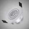 UNIVERSO mini spot light fixture 3w 6500K 270lm 30° IP20 ∅68×32mm silver