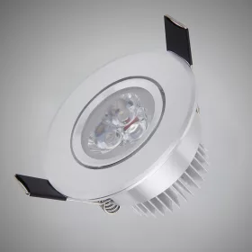   UNIVERSO mini spot light fixture 3w 6500K 270lm 30° IP20 ∅68×32mm silver