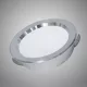 UNIVERSO mini spot light fixture 3w 3000k 240lm 120° IP20 ∅70×19mm silver