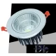 UNIVERSO LED recessed lamp 7w 630lm 3000K 24° IP20 aluminum 
