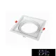 UNIVERSO Recessed spot frame 1*AR111 white 175x175mm / cutout 160x160mm