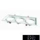 UNIVERSO Recessed spot frame 3*AR111 white 475x175mm / cut-out 460x160mm