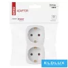 EMOS socket distributor 2× WHITE