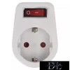 EMOS power strip, 1 socket, switchable
