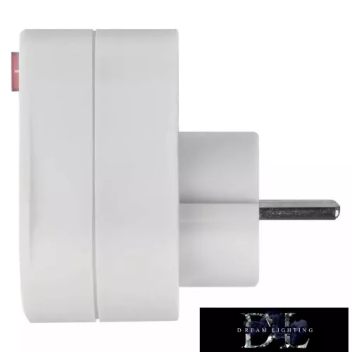 EMOS power strip, 1 socket, switchable