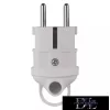 EMOS plug, angled