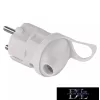 EMOS plug, angled