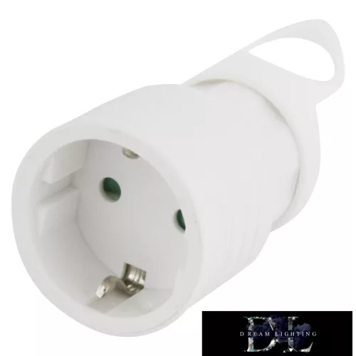 EMOS swing socket with rear outlet IP20
