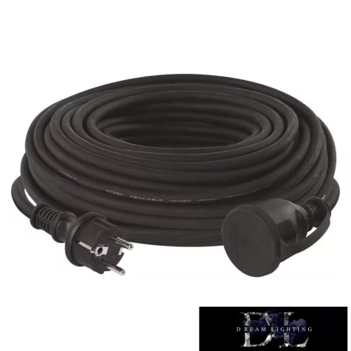 EMOS extension cord 1 socket 30 m 3×1.5 mm² IP44