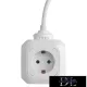 EMOS extension cord 4 sockets + 2 USB 1.9 m 1.5 mm