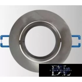   UNIVERSO Recessed spot light fixture 1xMR16 matt gray ∅90x20mm/∅75mm