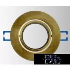   UNIVERSO Recessed spot light fixture 1xMR16 bronze ∅90x20mm/∅75mm
