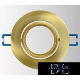   UNIVERSO Recessed spot light fixture 1xMR16 gold ∅90x20mm/∅75mm