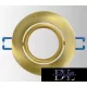 UNIVERSO Recessed spot light fixture 1xMR16 gold ∅90x20mm/∅75mm