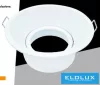 UNIVERSO Recessed spot light fixture 1xPAR16 without socket IP20 White D90x40mm cutout: D82mm