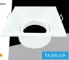 UNIVERSO Recessed spot lamp 1xPAR16 without socket IP20 White 90x90x40mm cutout:D82mm
