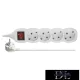 EMOS distribution board (extension cord) 4 sockets 5 m 1.5 mm² switchable