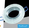 UNIVERSO Recessed spot light 1xPAR16 without socket IP20 Chrome D90x25mm cutout: D60mm