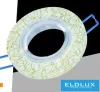 UNIVERSO Recessed spotlight 1xPAR16 without socket IP20 Gold D90x25mm cutout: D60mm