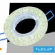 UNIVERSO Recessed spotlight 1xPAR16 without socket IP20 Gold D90x25mm cutout: D60mm
