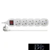 EMOS power strip (extension cord) 5 sockets 3m 1.5mm² switchable