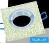 UNIVERSO Recessed spot lamp 1xPAR16 without socket IP20 Gold 89x89x25mm cutout:D60mm