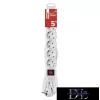 EMOS power strip (extension cord) 6 sockets 5 m 1.5 mm² switchable