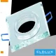 UNIVERSO Recessed spotlight 1xPAR16 without socket IP20 Chrome 89x89x25mm cutout: D60mm