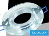 UNIVERSO Recessed spotlight 1xPAR16 without socket IP20 Chrome D95x25mm cutout: D60mm